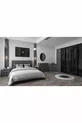Ensemble de chambre à coucher Kale Luxe - Anthracite Set 2