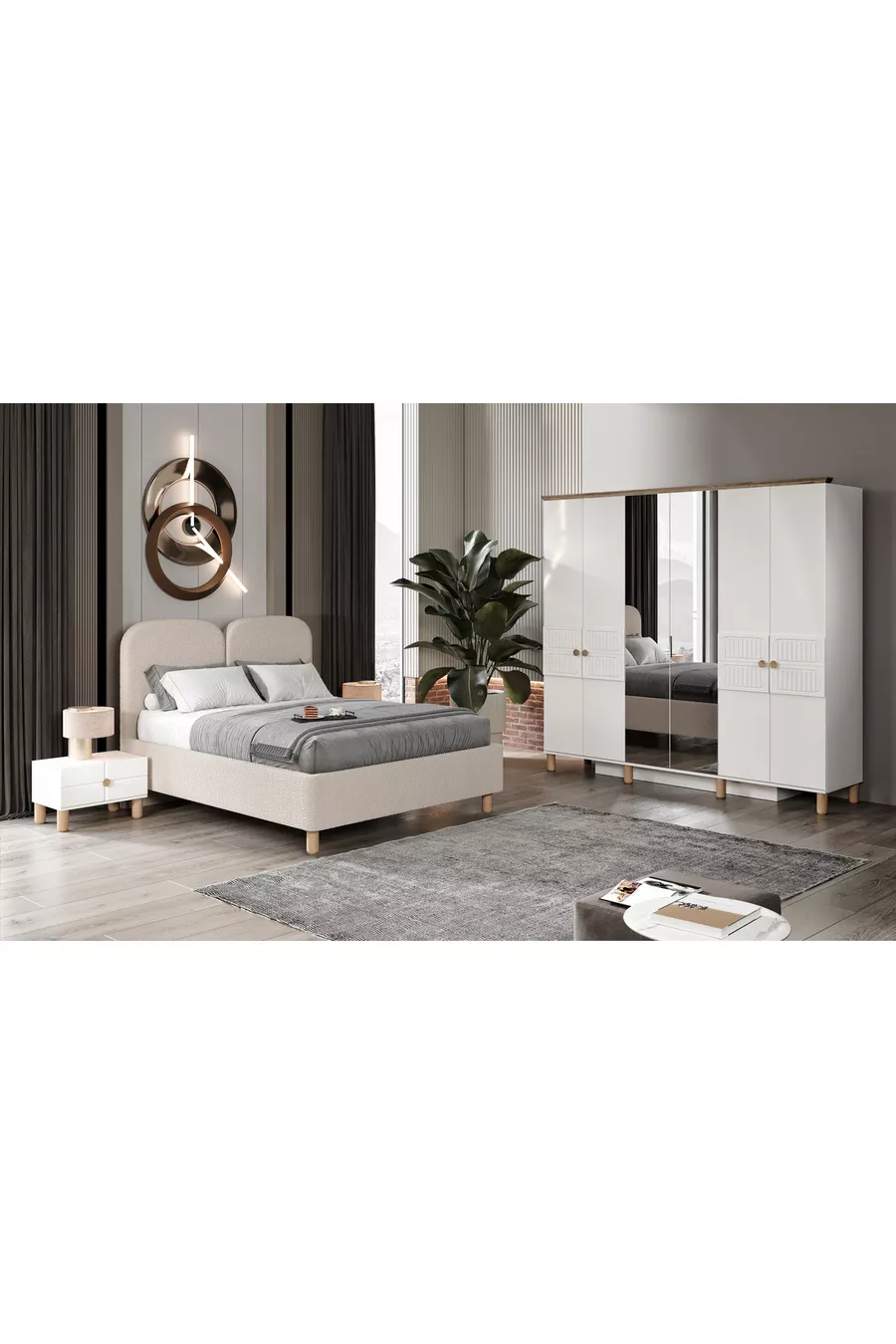 ENSEMBLE DE CHAMBRE À COUCHER EZGİ