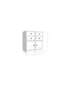 Commode modulaire à deux tiroirs + combinaison d'armoire avec porte