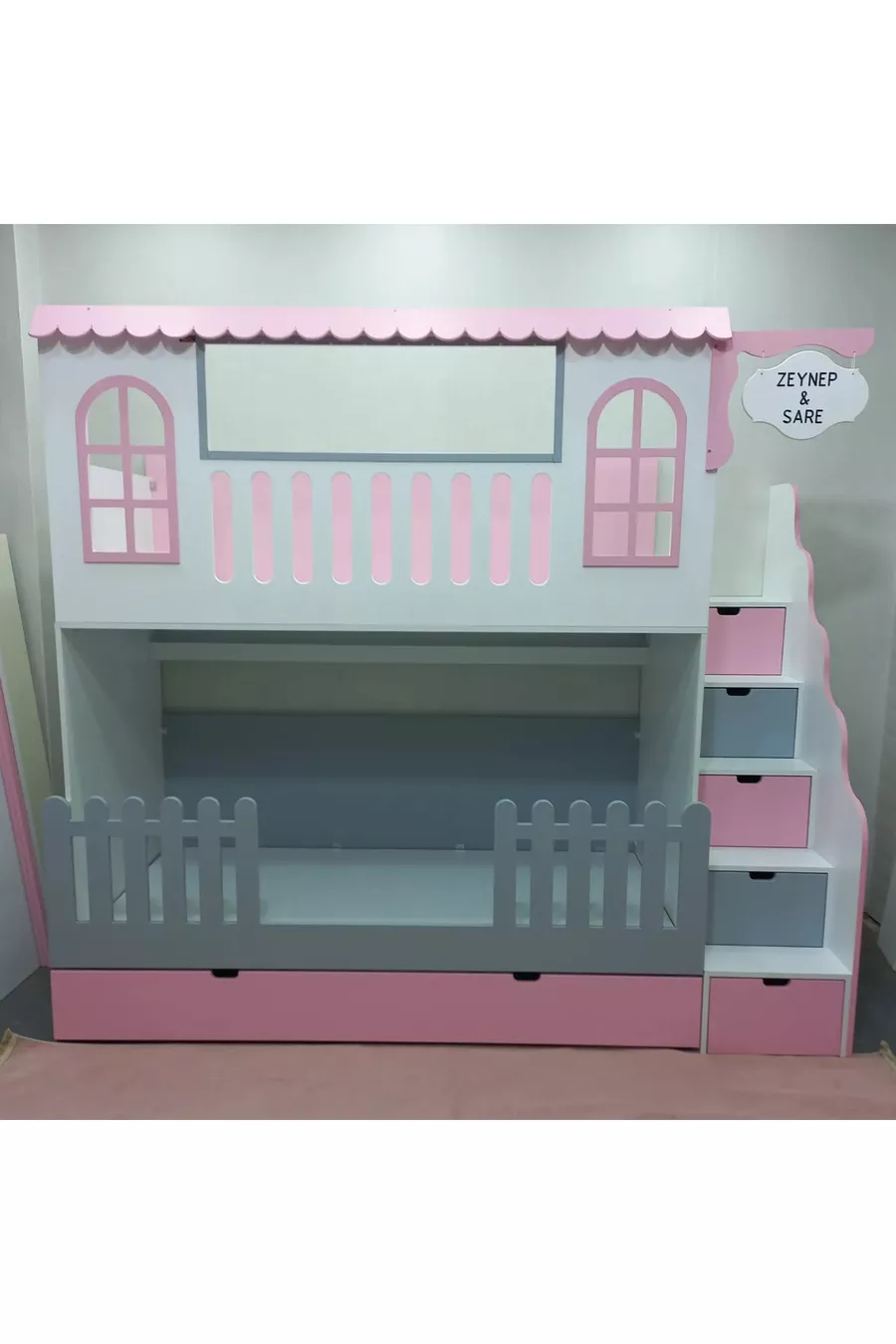 LIT SUPERPOSÉ AVEC LIT POUR BÉBÉ ILICA