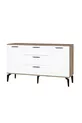 Armoire Polyvalente Almata, Console Moderne, Meuble de Cuisine, Commode