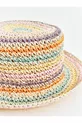 Chapeau Fédora pour Fille en Paille Mélangée