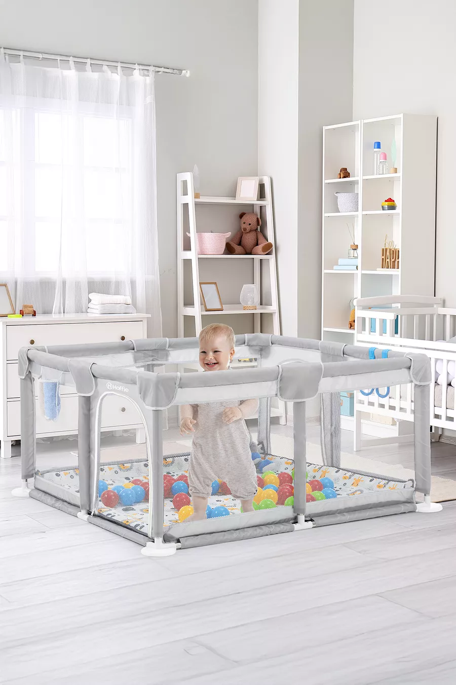 Aire de jeu Original Playard Plus sûre pour bébé et enfant, parc de jeu, tapis de jeu et balles