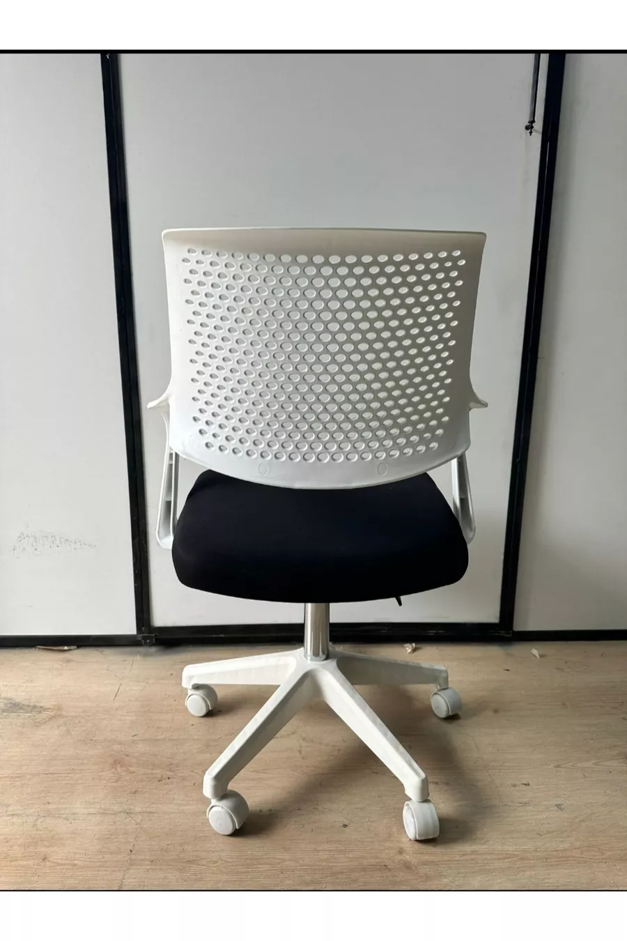 Chaise de bureau ergonomique à filet - Chaise de travail blanche, Chaise de bureau blanche