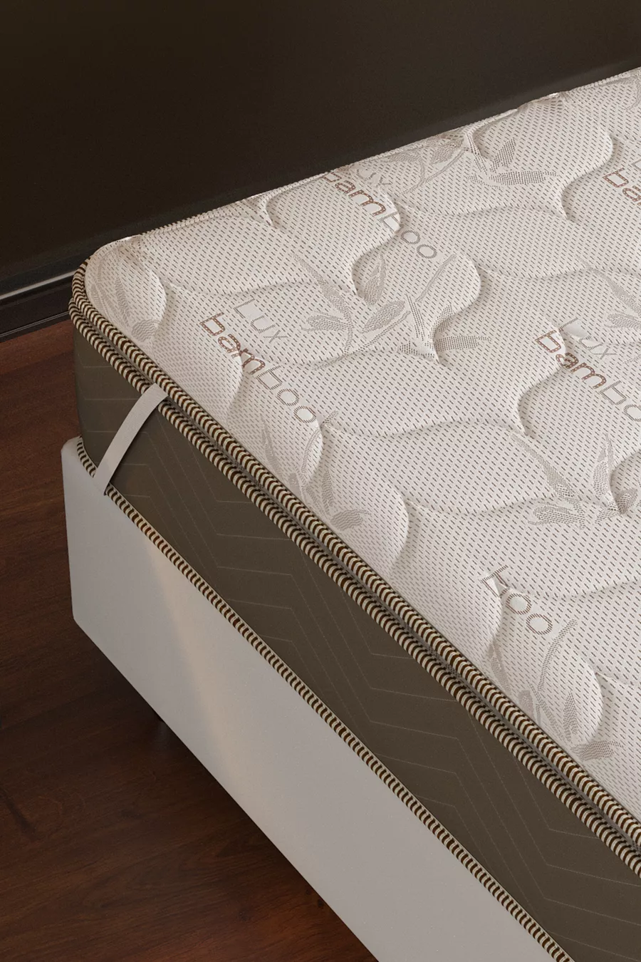 Protège-matelas, Matelas en bambou entièrement orthopédique, Surmatelas