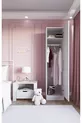 Armoire à vêtements Daisy  cm Blanche à une porte