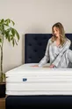 Topper 1.1 - Surmatelas Confort Amélioré - Mousse Douce Plume d'Oie - Housse Lavable avec Fermeture Éclair