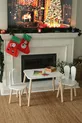 La table blanche + 2 chaises