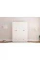 Armoire Elif Modern 4 portes 2 tiroirs