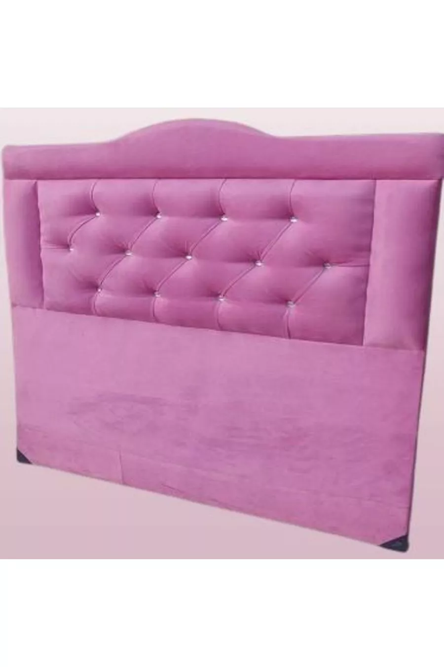 Titre DK Modèle Simple 'taille' Tissu en Plume de Poulain Rose Fait Main