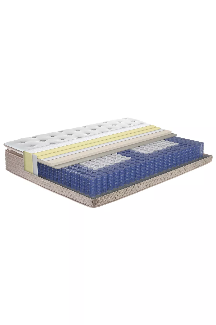 Matelas à ressorts en rouleau Roll & Sleep Premium Pack Pocket