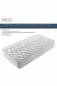 Matelas orthopédique à ressorts en tissu coton Luxe Matelas orthopédique à ressorts Lit simple Lits pour bébés et enfants