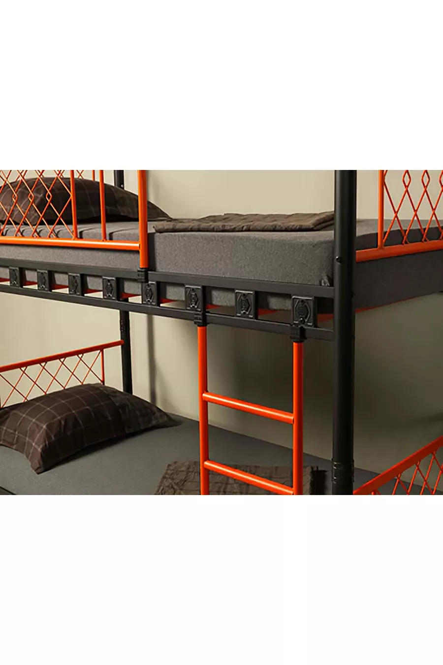 DZGN HOME METİS CHAMBRE D'ENFANT LIT SUPERPOSÉ ET CADRE DE LIT EN MÉTAL - x CM