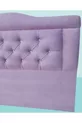 Titre DK Modèle Simple 'taille' Tissu Violet Clair en Poil de Poney Fait Main