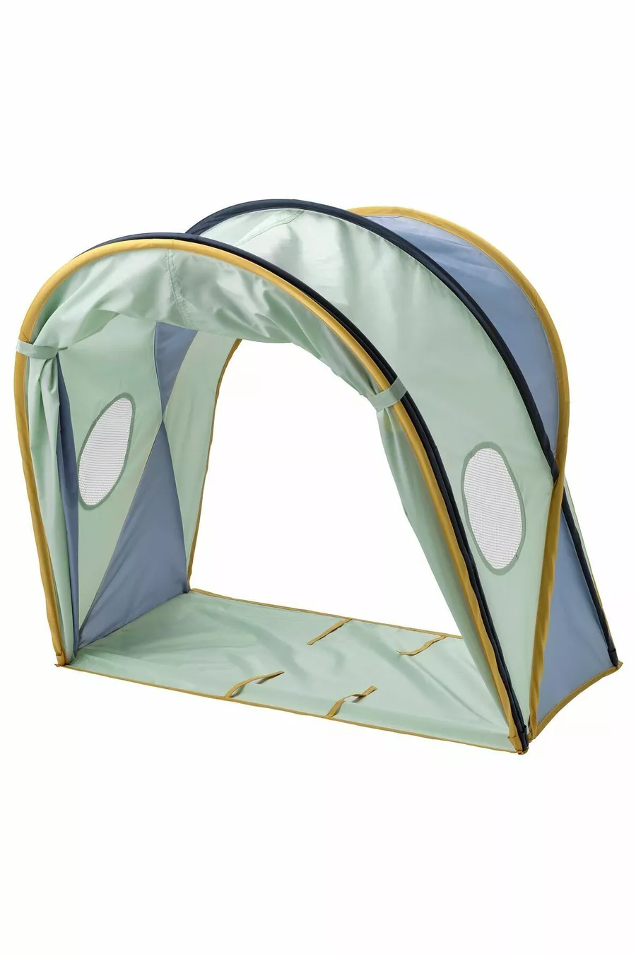 Tente de lit à largeur réglable, bleu-vert, Hauteur : cm Largeur : // cm