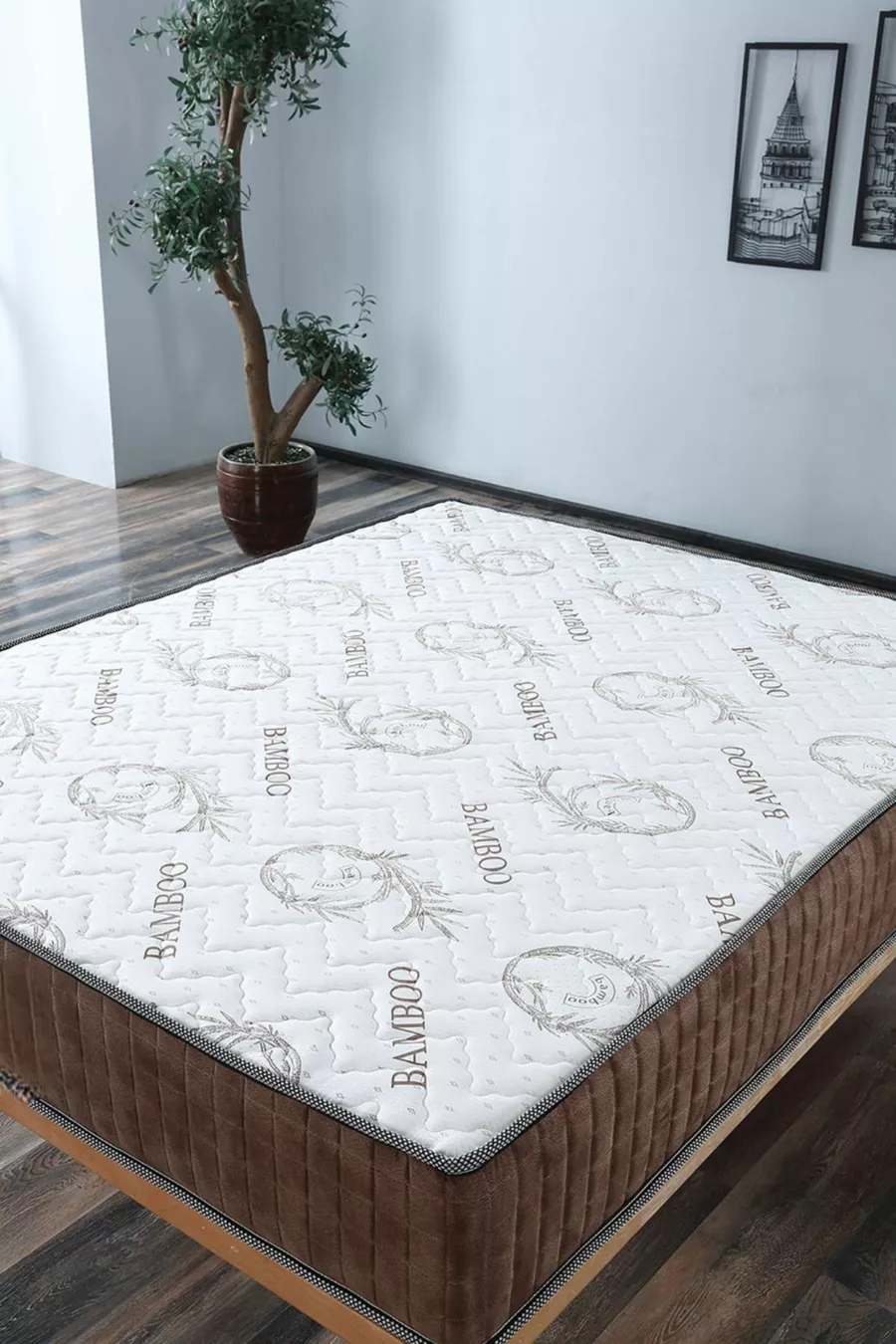 Matelas à ressorts orthopédique double face