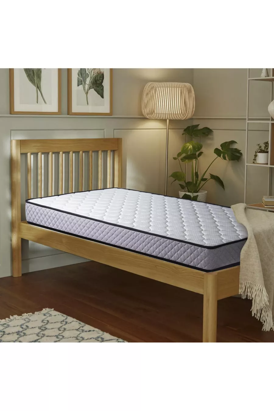 Matelas en mousse douce 100 % coton entièrement orthopédique, disponible en plusieurs tailles cm