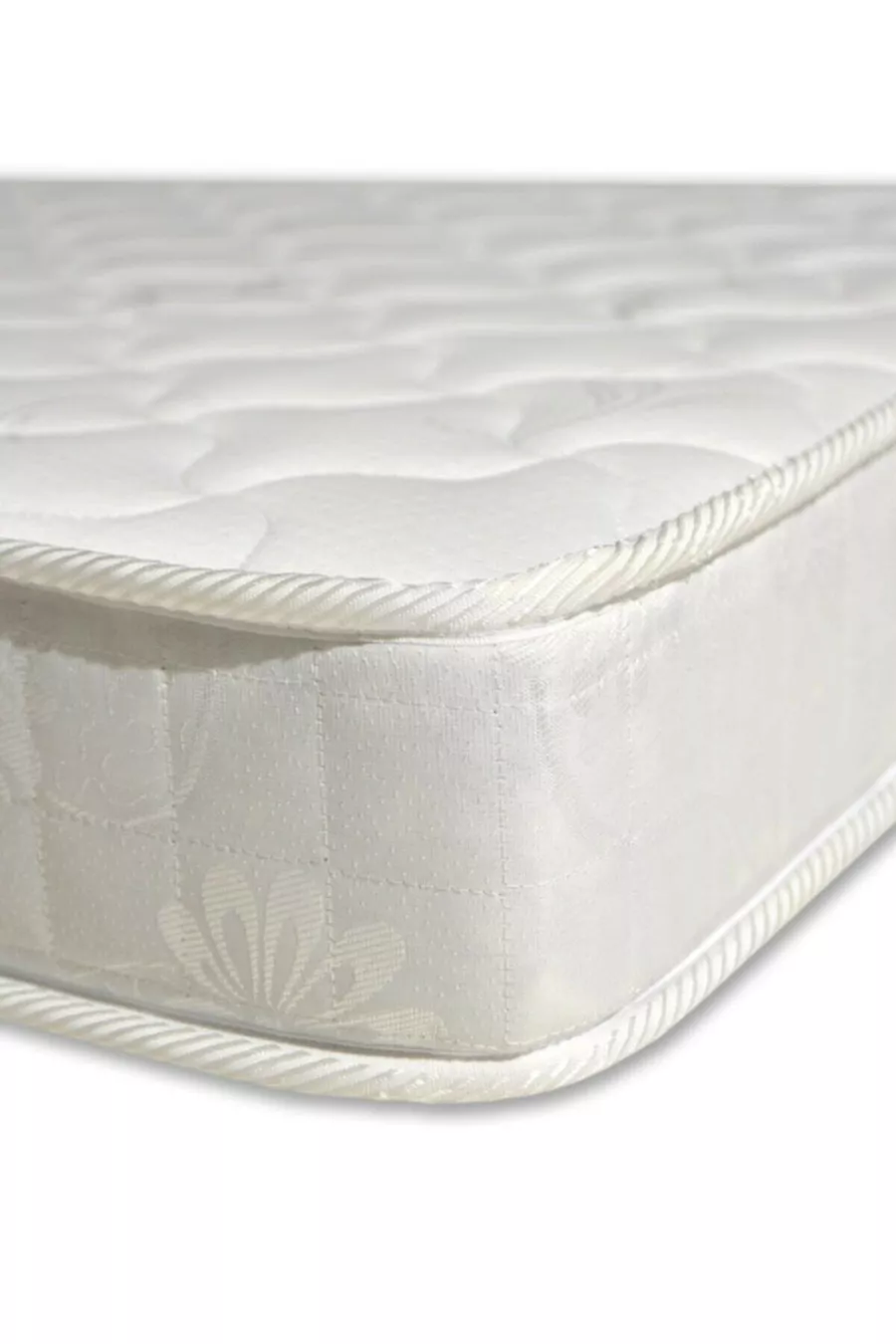 Matelas simple en mousse à mémoire de forme visco sans ressort avec tissu en éponge