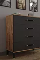 Commode Mélodie Anthracite