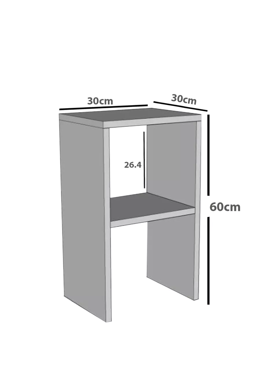 Table de chevet de chambre à coucher, chiffonnier polyvalent, table de chevet