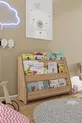 Bibliothèque Montessori en MDF pour enfants - Chêne Saphir