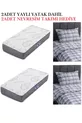 Mars Ranza / 100 % MDF / 2 Lits superposés avec sommier à ressorts en bambou / 2 Parures de lit offertes