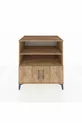 Commode Kronos 3 étagères 2 portes Pin-Pin
