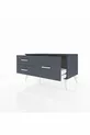 Commode Hyperion 3 étagères Anthracite-Anthracite