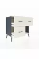 Commode Hyperion 3 tiroirs Anthracite-Silex