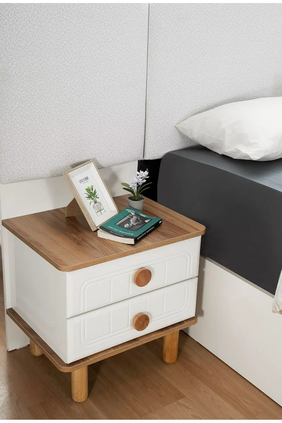 Table de chevet KAYRA en MDF