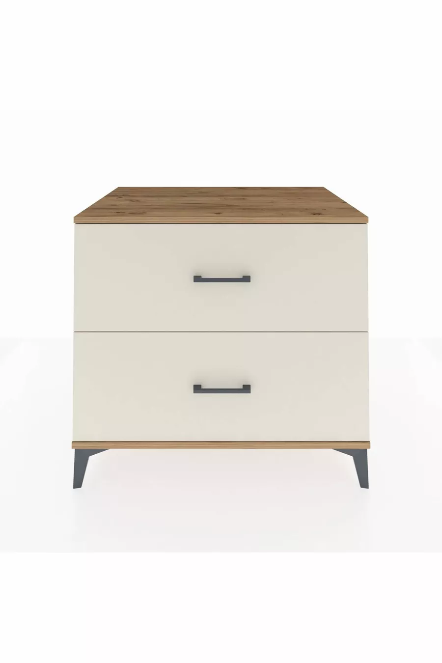 Commode Kronos à 2 tiroirs Pin-Pierre d'Agate