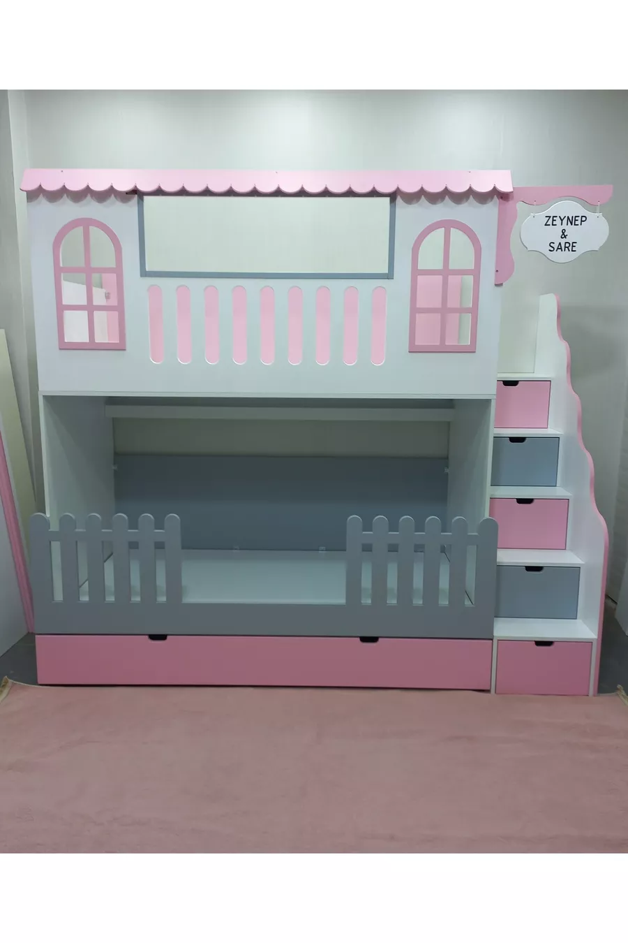 LIT SUPERPOSÉ AVEC LIT POUR BÉBÉ ILICA