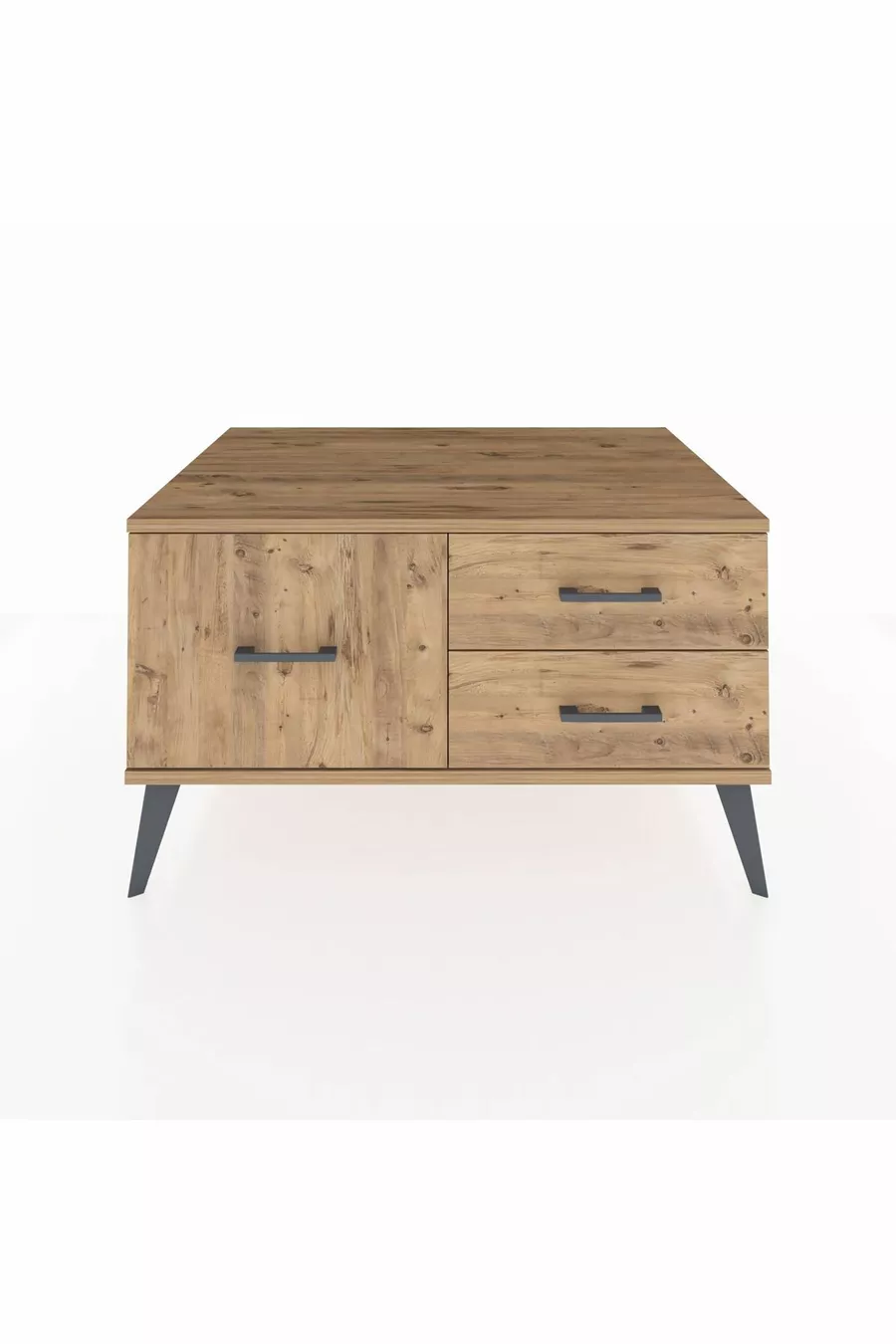 Commode Kronos 3 tiroirs Anthracite-Pin
