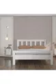 Table de chevet en MDF blanc à monter sur le mur