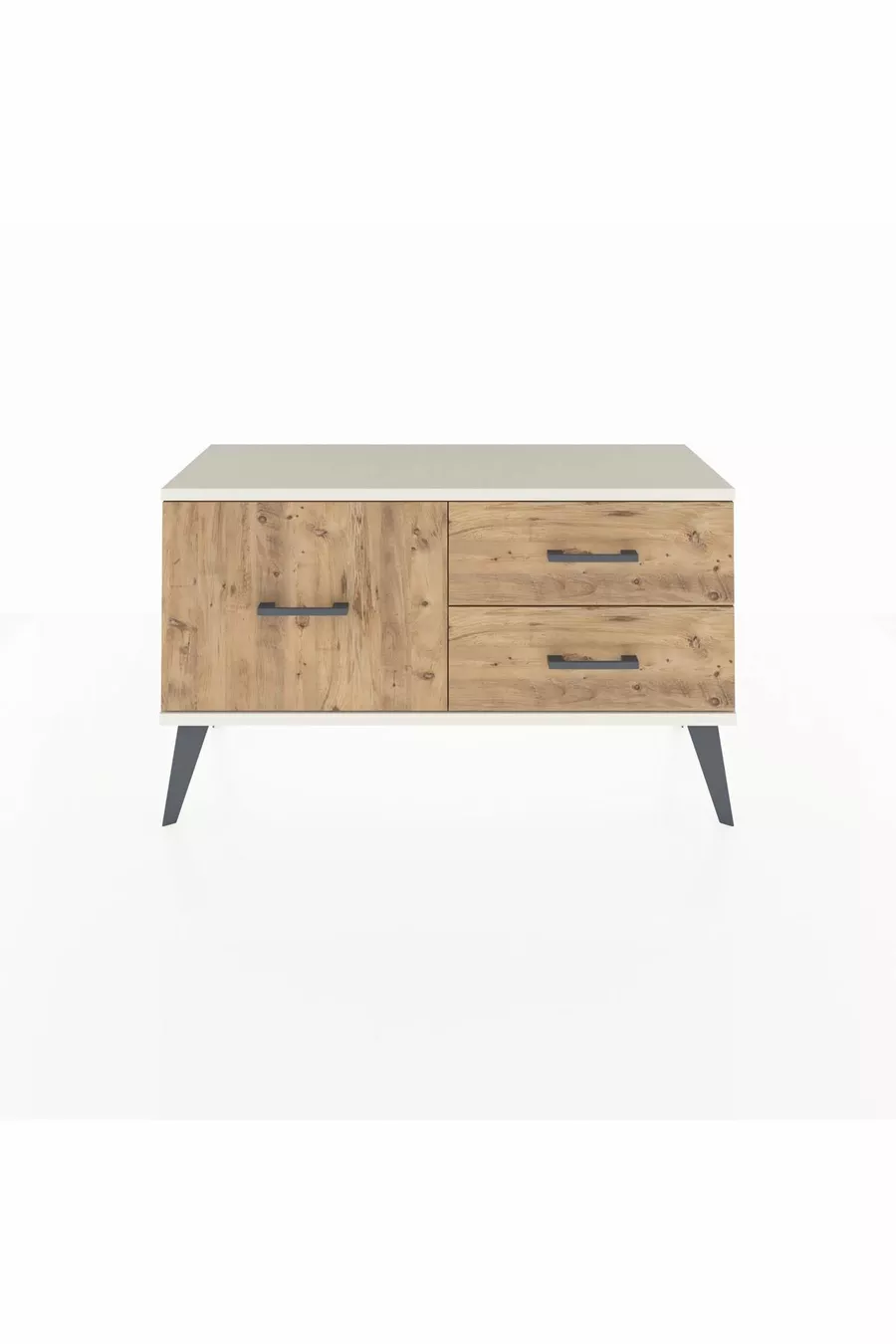 Commode Arges 3 tiroirs Pin-Silex/Pin