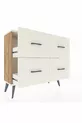 Commode Arges 4 tiroirs Pin-Pierre de Lune