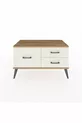 Commode Hyperion 3 tiroirs Pin-Pin/Marbre