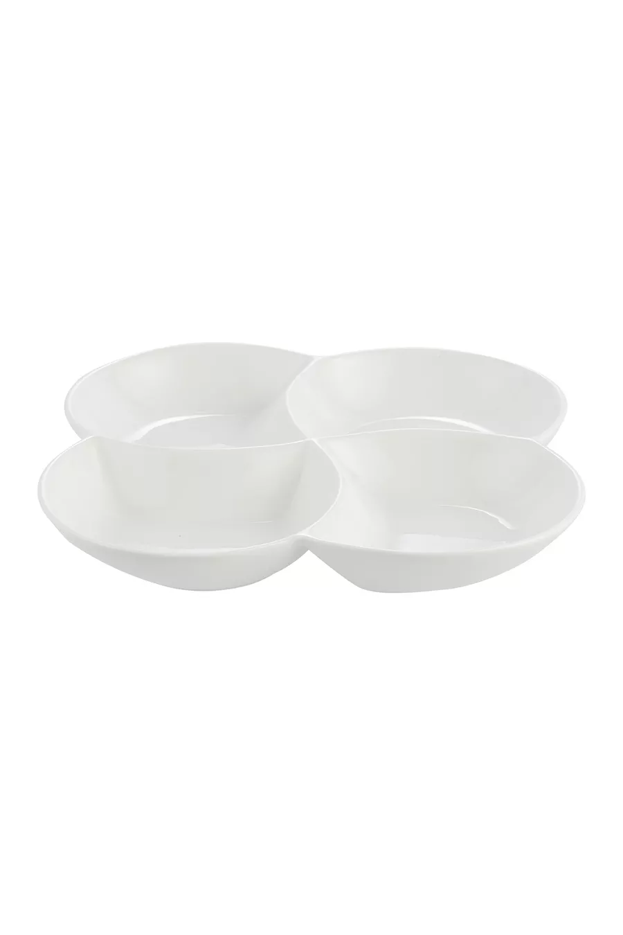 Nouvelle Grande Assiette de Présentation Petit Concept à 4 Compartiments
