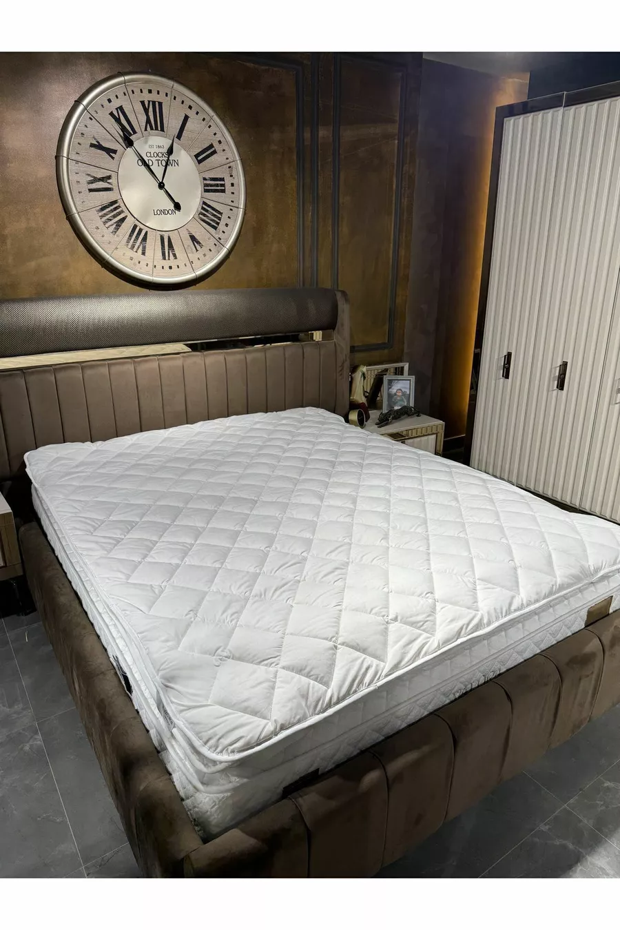 Matelas en Laine d'Agneau Mérinos, Protector de Matelas, Surmatelas ( % LAINE D'AGNEAU MÉRINOS)