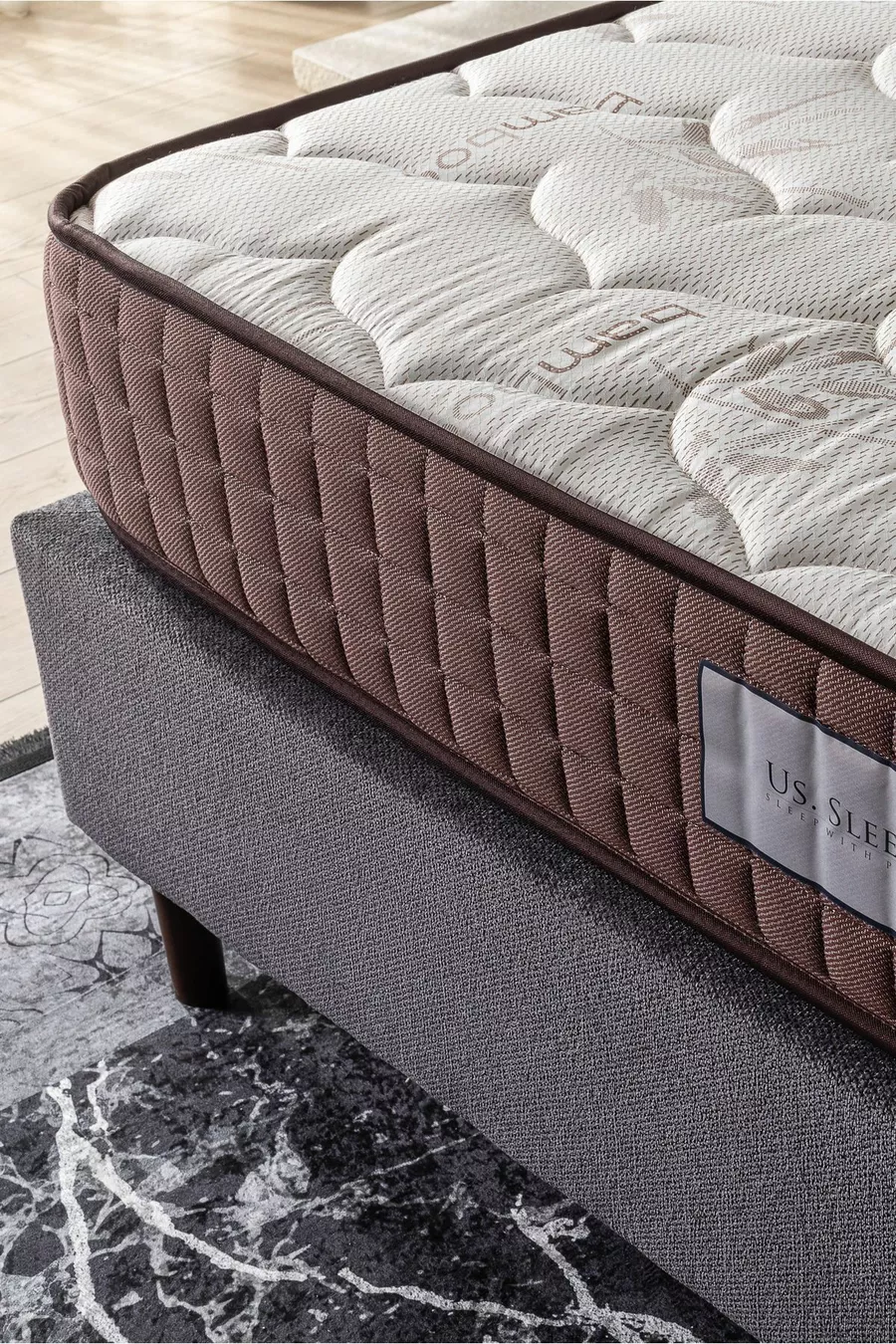 Matelas à ressorts orthopédique complet Bamboo Classic  cm (±1 cm)