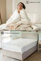 Protège-matelas en laine d'agneau à élastique aux coins | Couvre-lit en laine mérinos  % naturelle Simple, Double, King