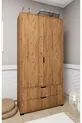 Armoire multifonction Atlas à 2 portes et 2 tiroirs