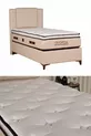 Orthopédie Lit orthopédique avec matelas à ressorts et coussin (CADRE ET TÊTE DE LIT NON INCLUS)
