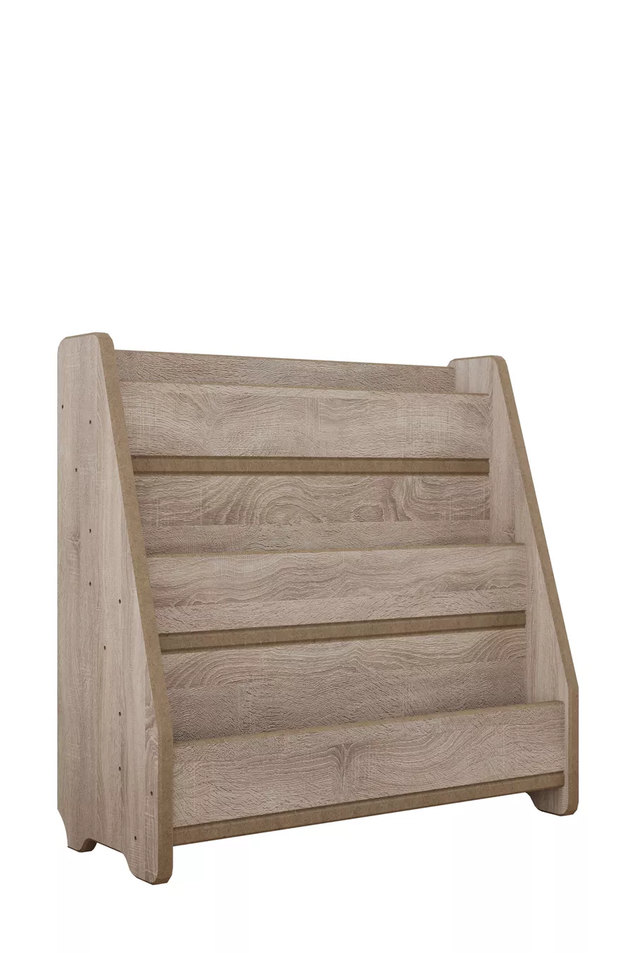 Bibliothèque pour enfants Montessori en MDF - Chêne Sonoma