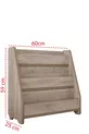 Bibliothèque pour enfants Montessori en MDF - Chêne Sonoma