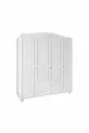 Armoire Romantic 4 portes, 2 tiroirs, Avant-garde (% MDF)