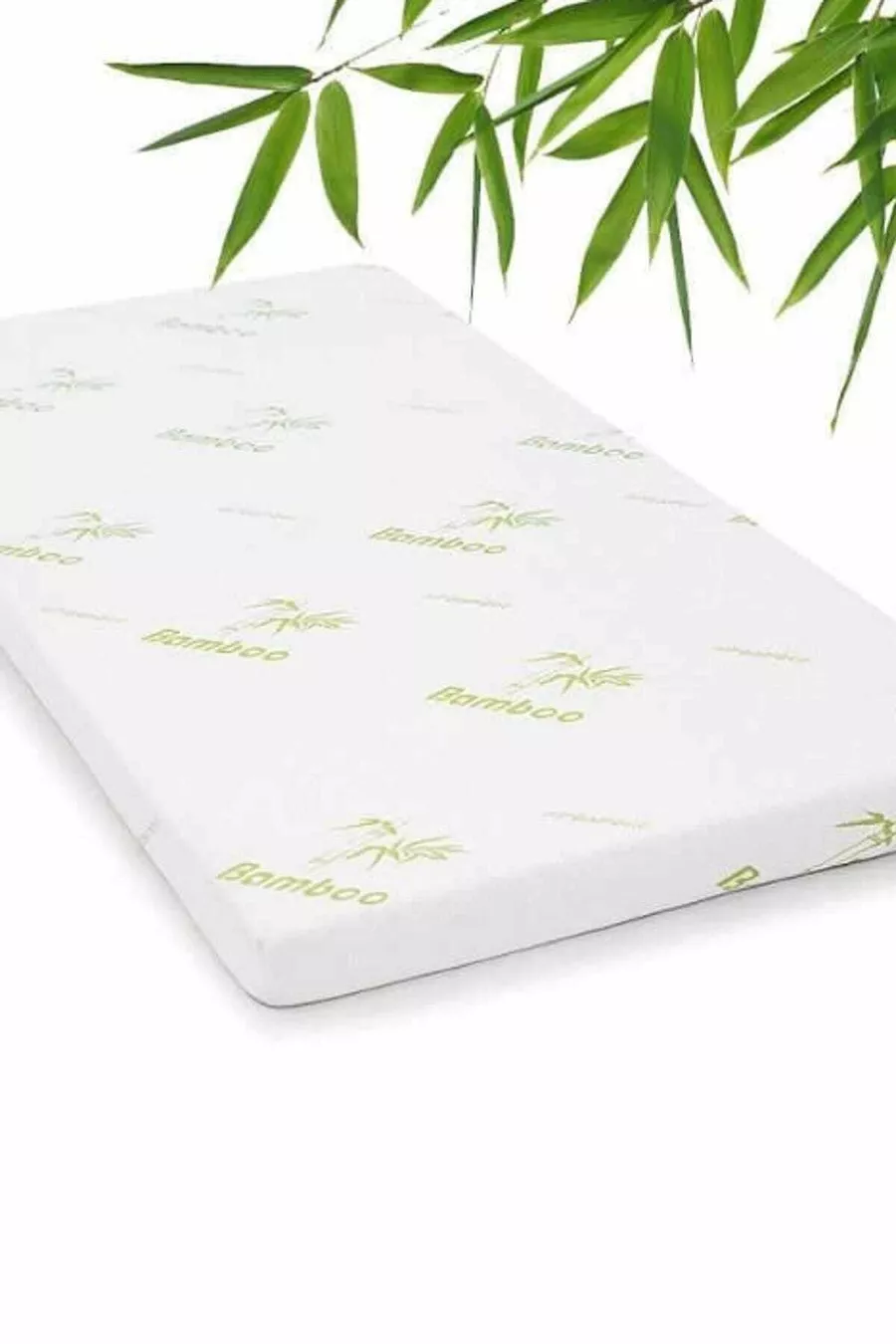 Matelas de Parc de Jeu Bambou Visco Cm Lit Berceau Panier Matelas Visco