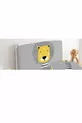Housse de tête de lit Gris Fond Lion mignon
