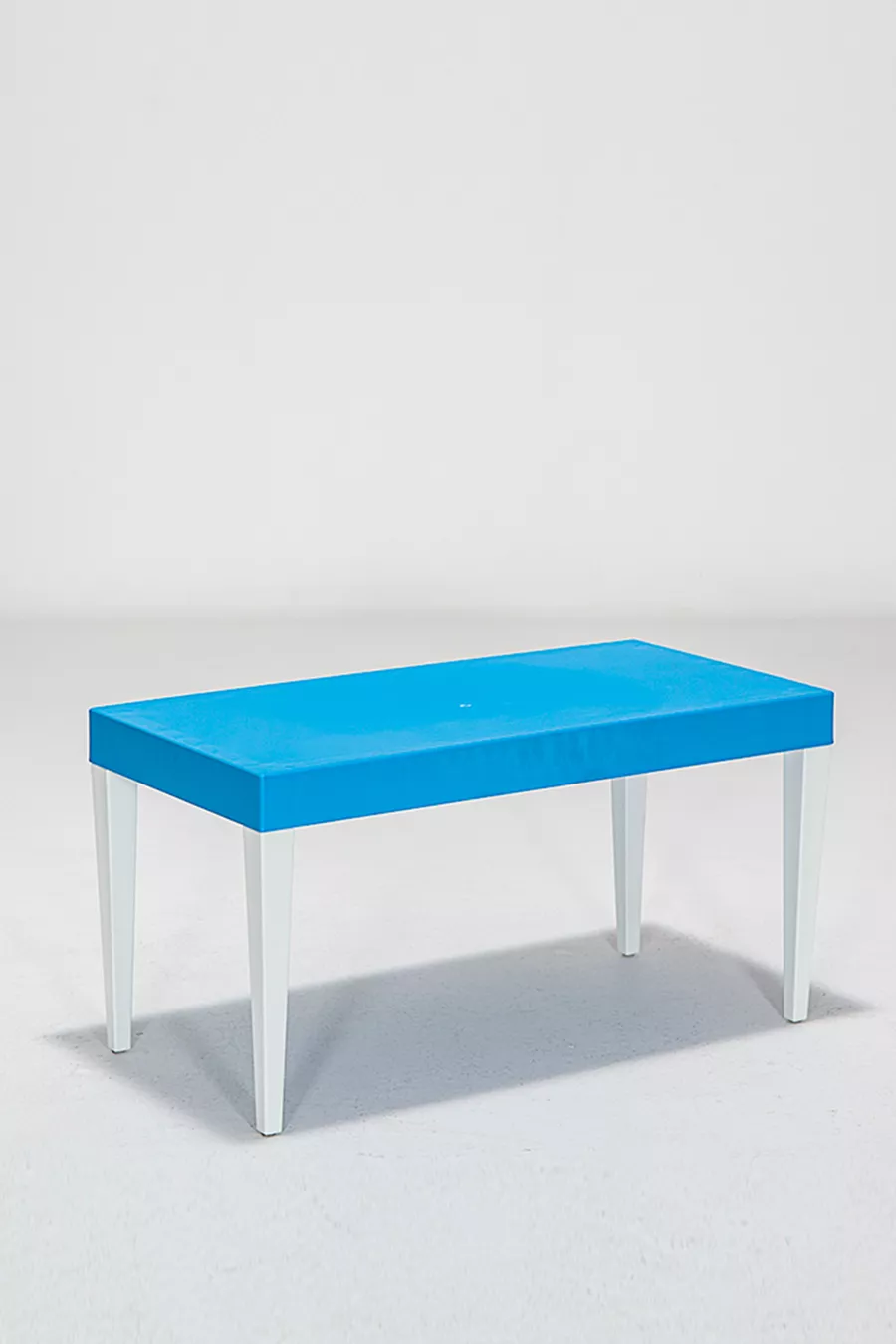 Table d'école maternelle ergonomique et confortable Junior Rectangle pour enfants - Bleu