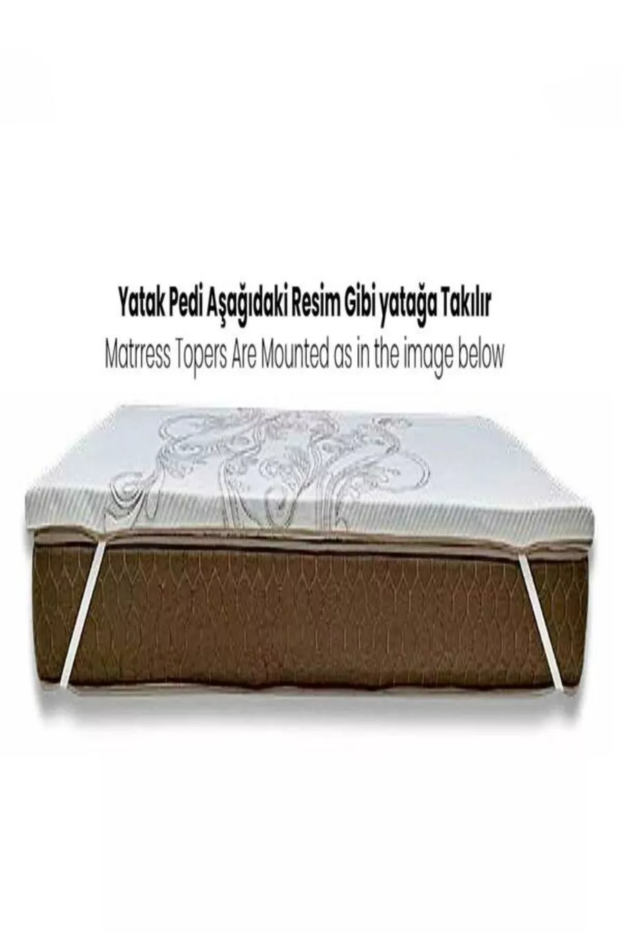 Matelas de lit Lüx Viscotrapy & Matelas entièrement orthopédique (Hauteur 7 CM)